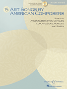 cover for 15 Art Songs by American Composers