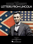 cover for Letters from Lincoln for Baritone and Orchestra
