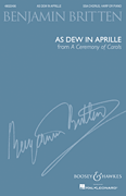 cover for As Dew in Aprille (from A Ceremony of Carols)