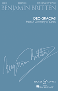 cover for Deo Gracias (from A Ceremony of Carols)
