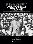 cover for Paul Robeson Told Me