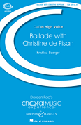 cover for Ballade with Christine de Pisan