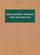 cover for Mark-Anthony Turnage - From the Wreckage