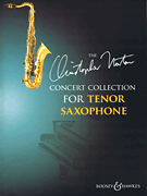 cover for The Christopher Norton Concert Collection for Tenor Saxophone