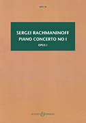 cover for Piano Concerto No. 1, Op. 1
