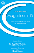 cover for Magnificat in D