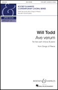 cover for Ave Verum from Songs of Peace
