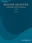 cover for Roger Quilter - Collected Songs