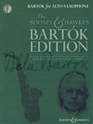 cover for Bartók for Alto Saxophone