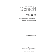 cover for Kyrie, Op. 83