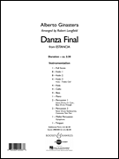 cover for Danza Final (from Estancia)