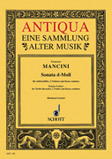cover for Sonata in D minor