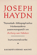 cover for Haydn Thematic Catalog Vol. 1