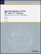 cover for Spanish Masters of the 16th and 17th Centuries
