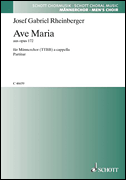 cover for Ave Maria Op. 172