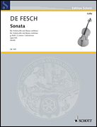 cover for Cello Bibliothek Sonata For Violoncello Opus 8/5 G Minor