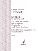 cover for Sonata in G minor