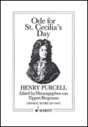 cover for Ode for St. Cecilia's Day 1692