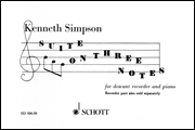 cover for Suite on 3 Notes