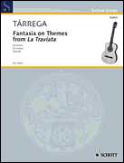 cover for Fantasia on Themes from La Traviata