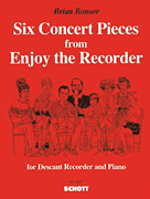 cover for 6 Concert Pieces from Enjoy the Recorder