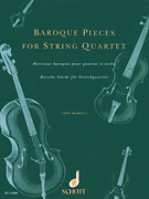 cover for Baroque Pieces for String Quartet