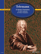 cover for Telemann - 12 Little Fantasias