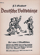 cover for German Folk Dances Vol. 1 Rec