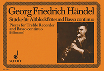 cover for Pieces for Alto Recorder