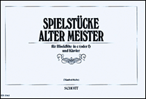 cover for Spielstücke alter Meister