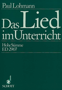 cover for Das Lied im Unterricht - Volume 1