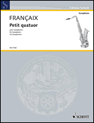 cover for Petit Quatuor pour Saxophones