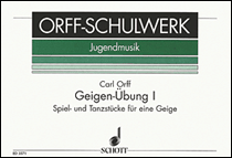 cover for Geigen-Übung - Book 1