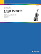 cover for First Duets for Two Violins