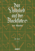 cover for Das Volkslied auf der Blockflöte