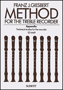 cover for Method for the Treble Recorder