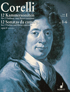 cover for 12 Chamber Sonatas, Op. 4 - Volume 1
