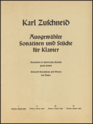 cover for Ausgewählte Sonatinen und Stücke für Klavier