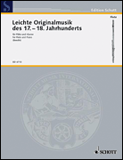 cover for Easy Original Music of the 17 & 18th Centuries