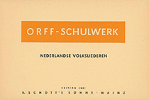 cover for Nederlandse Volksliederen