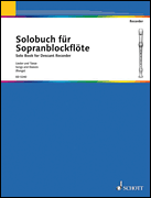 cover for Solo Book For Soprano Recorder V.1
