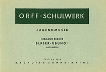 cover for Bläser-Übung - Book 1