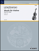 cover for Musik Fur Violine Solo