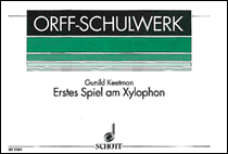 cover for Erstes Spiel am Xylophon (Beginning Exercises For Xylophone)