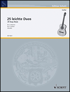cover for 25 Easy Guitar Duets