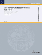 cover for Modern Orchestral Studies for Flute - Vol. 2