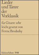 cover for Lieder Und Tanze Der Vorklassik