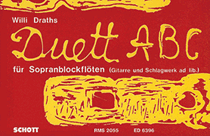 cover for Duett ABC for 2 Recorders