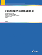 cover for Volkslieder international für ein Blasinstrument in B
