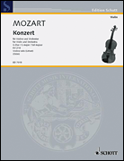 cover for Concerto in G Major K. 216